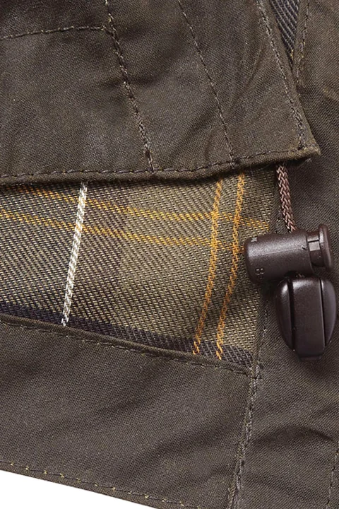 Яке Classic Sylkoil Hood MHO0003 ol71 olive — снимка 2