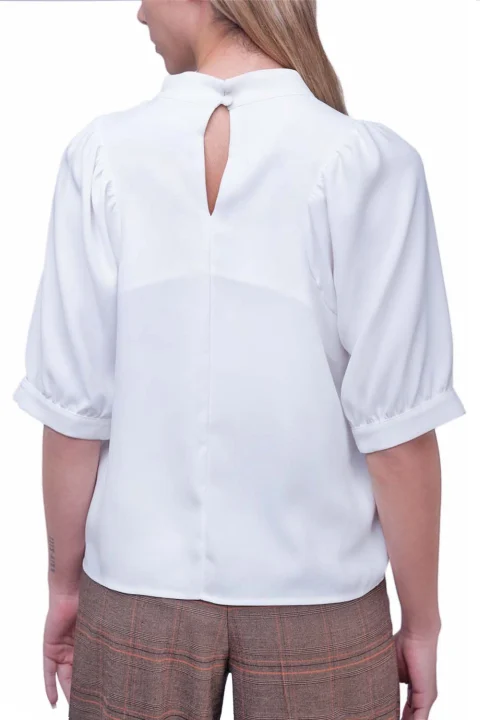 Блуза Selva Top WWD23W038 ecru — снимка 2
