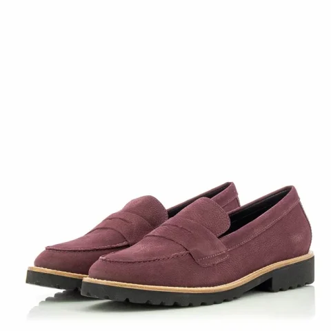 Дамски Мокасини WIRTH – 14352 KAMIK NOBUCK ITALO AMARONE — снимка 2