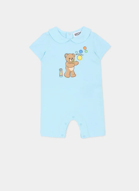 Боди с `Teddy` принт Moschino Kids