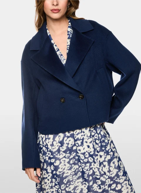 Късо палто от вълна Marc Cain Collections — снимка 9