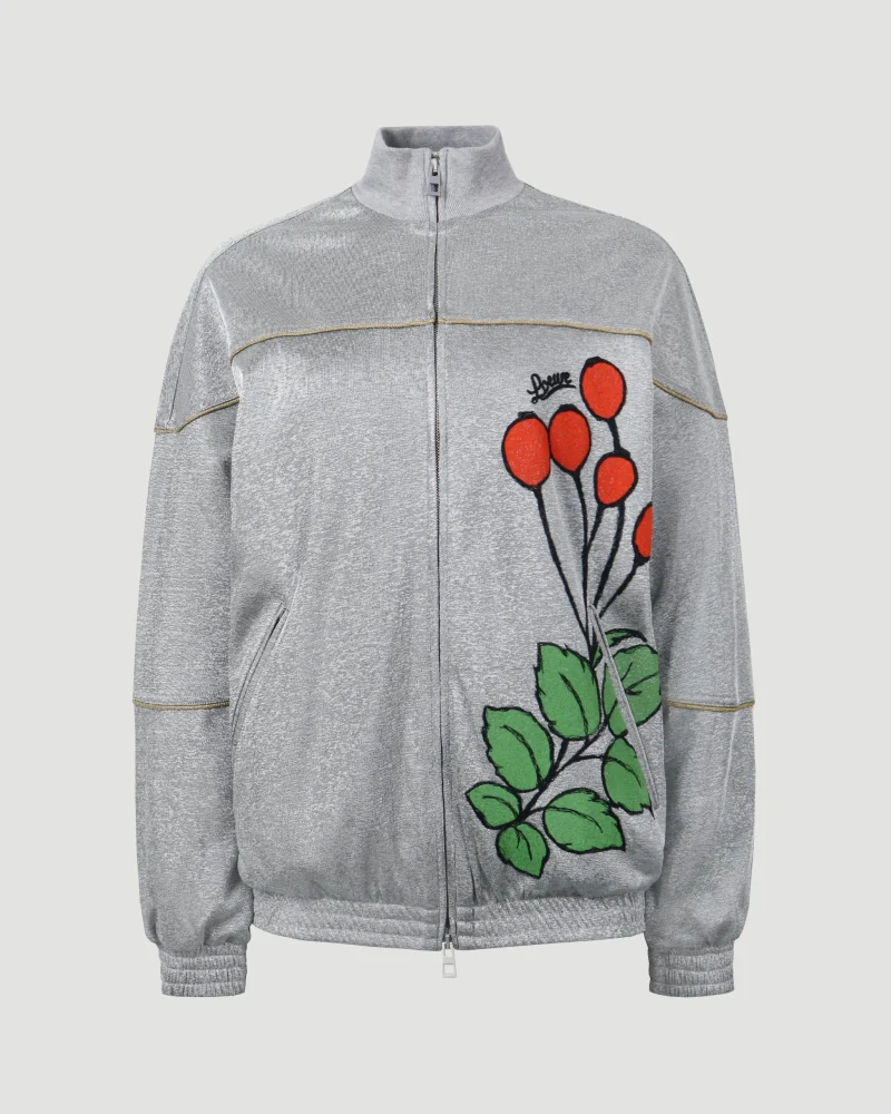 Silver Tracksuit Jacket
