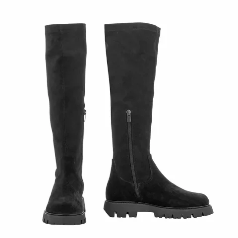 Офицерки CARLO FABIANI – 314-01 PP-AMANI BLACK SUEDE — снимка 5