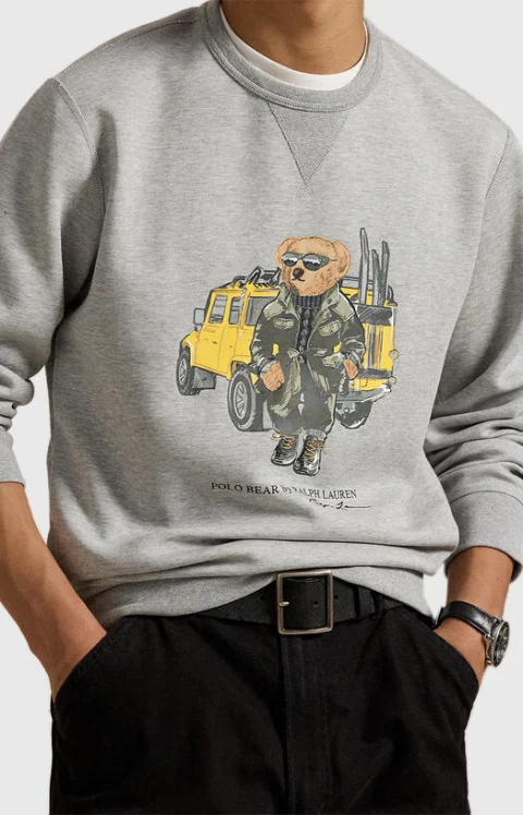Суитшърт с Polo Bear принт — снимка 4
