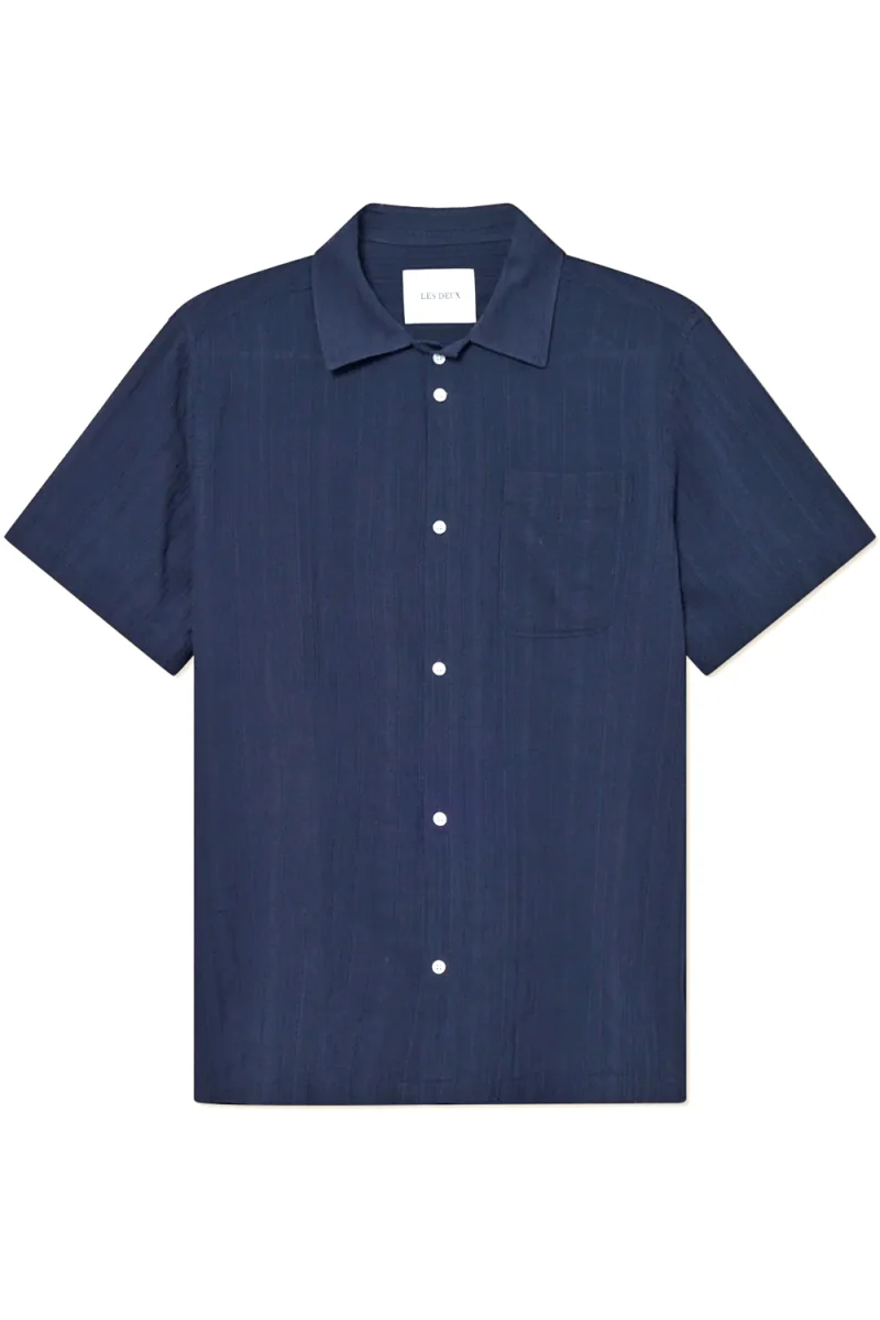 Риза Charlie Stripe Structure Ss 2.0 1000068 460-dark navy