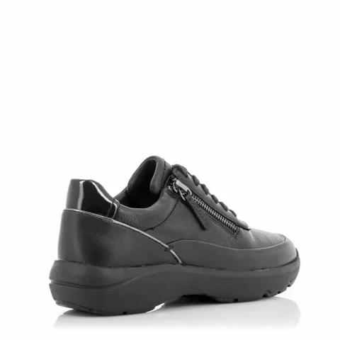 Дамски Ежедневни CLARKS – 26178732 TIVOLI ZIP BLACK — снимка 3