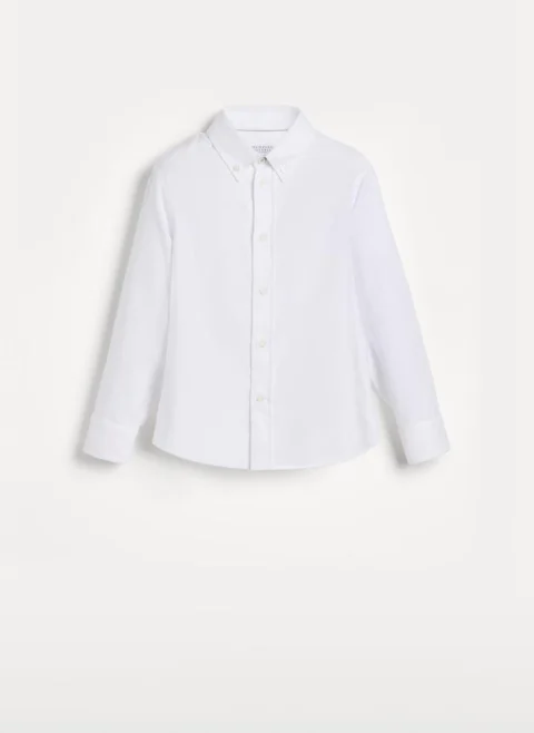 Класическа риза Brunello Cucinelli Kids 4-6