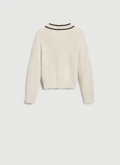 Жилетка с контрастни детайли Brunello Cucinelli Kids 8-10 — снимка 2