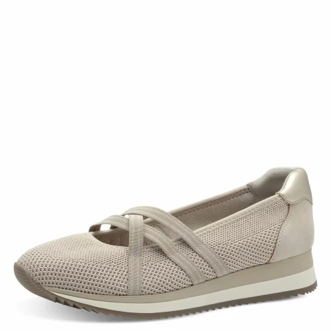 Дамски Ежедневни Jana Softline – Jana Softline BEIGE/GOLD — снимка 3