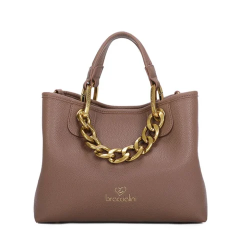 Дамска кафява чанта Beth Jewels Braccialini
