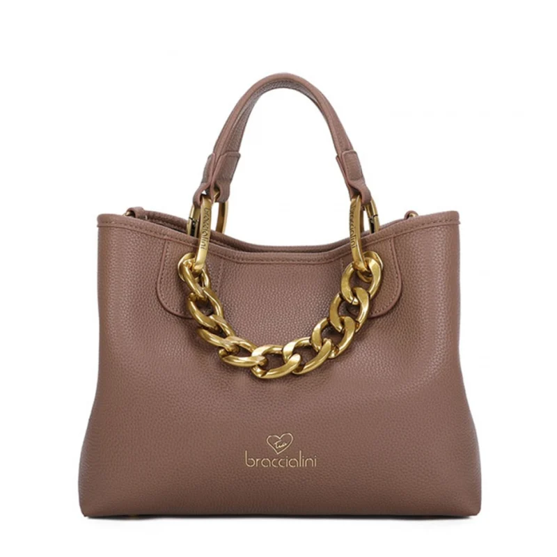 Дамска кафява чанта Beth Jewels Braccialini