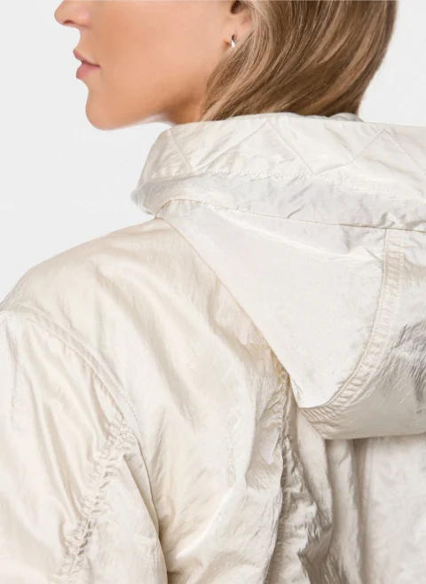 Яке с контрастни детайли 'Glossy' Marc Cain Sports — снимка 4