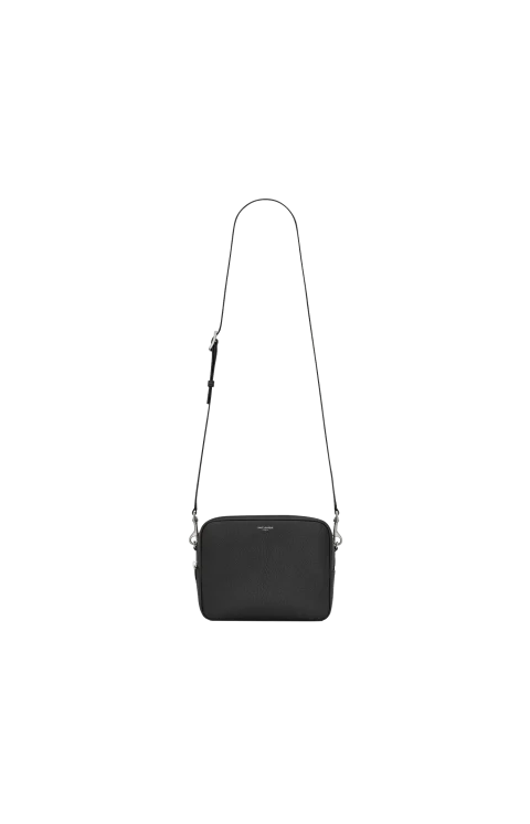 Small Camera Bag in Grained Leather