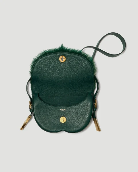 Chess Satchel Goat-Fur Bag — снимка 4