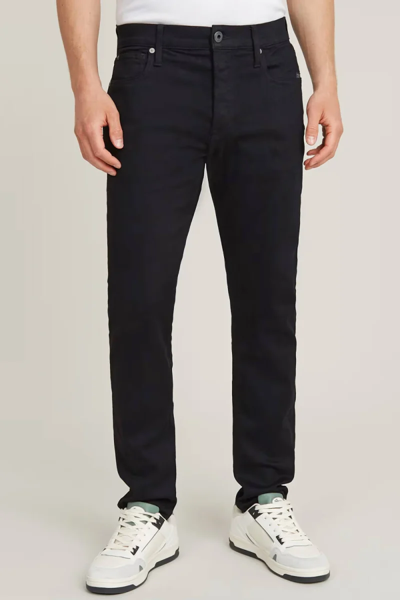 Jeans 3301 Slim 51001-B964-A810 pitch black — снимка 2
