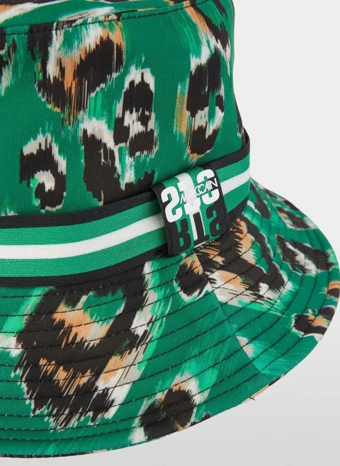 Шапка с принт 'Bucket' Marc Cain Sports — снимка 2