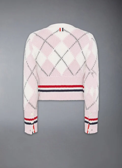 Жилетка от вълна със скъсена дължина Thom Browne — снимка 7