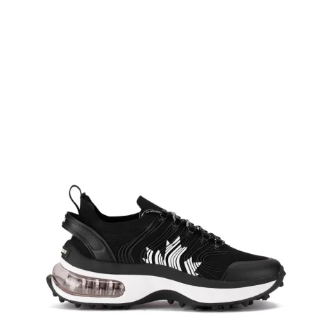Мъжки черни маратонки Bubble Dsquared2