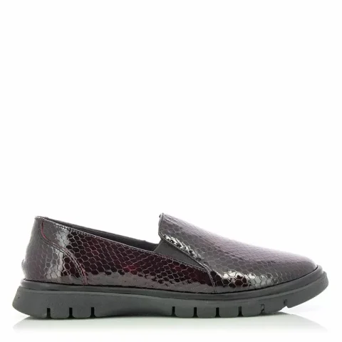 Дамски Ежедневни VERONELLA – 19176 FLEXX BORDO SNAKE