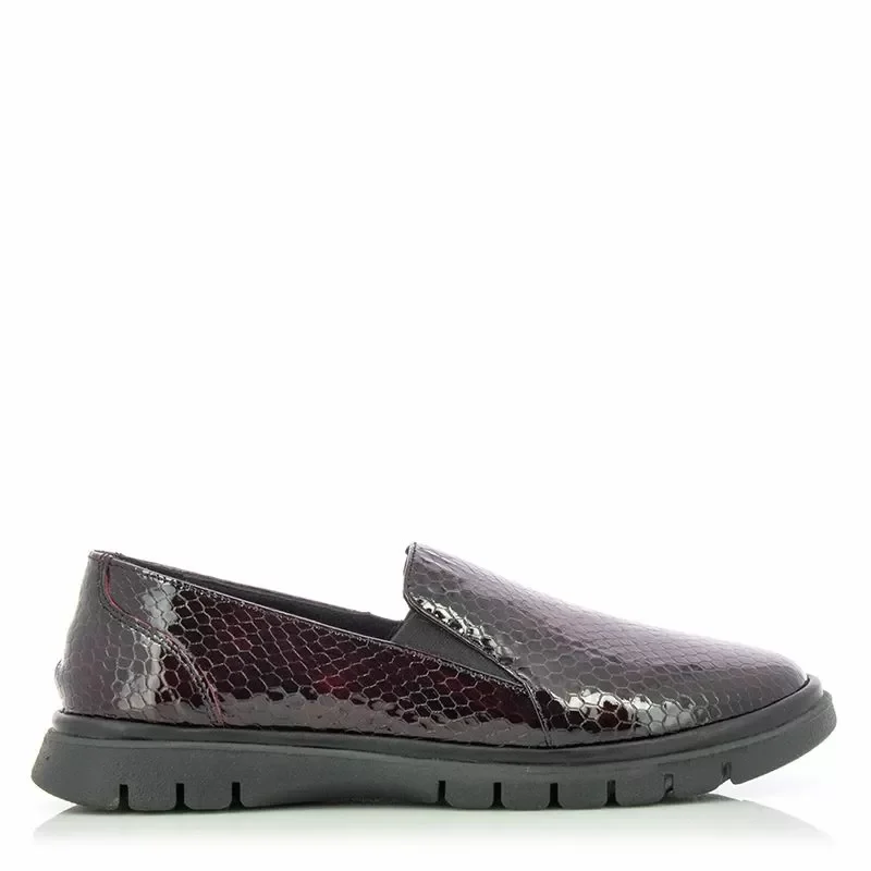 Дамски Ежедневни VERONELLA – 19176 FLEXX BORDO SNAKE