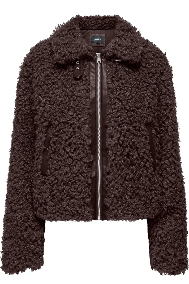 Яке Onltilda Teddy 15373878 19-1109 TCX chocolate torte
