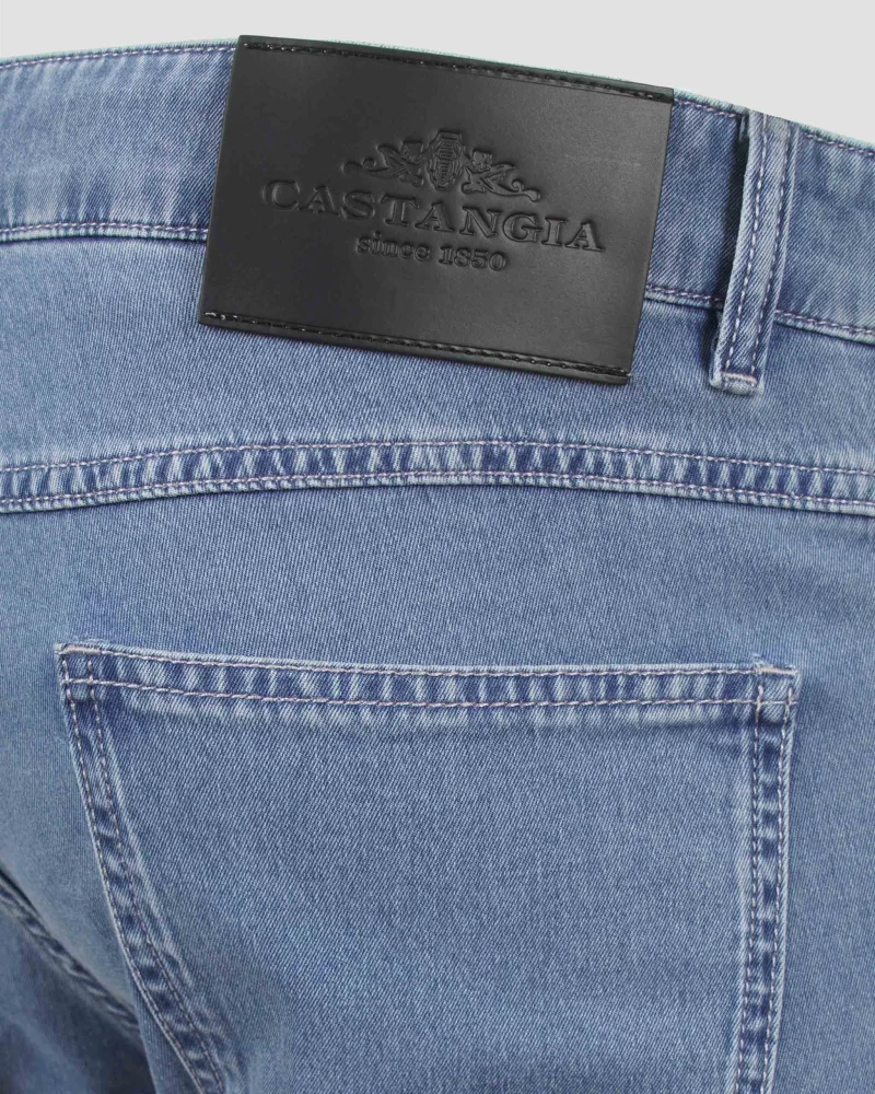 Classic Light Blue Denim Jeans — снимка 2