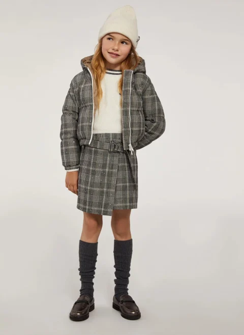 Пуловер от алпака с раирани детайли Brunello Cucinelli Kids 8-10 — снимка 4