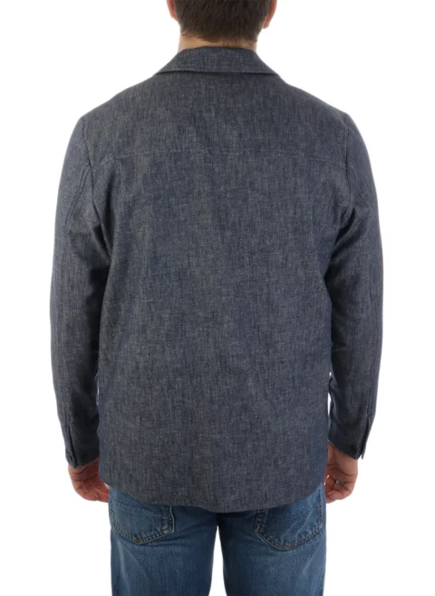 Риза с лен 'Overshirt' Altea — снимка 3