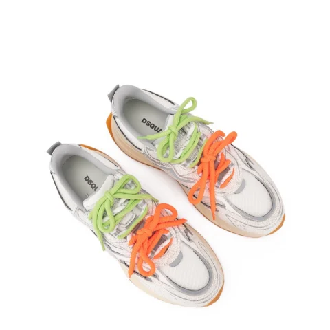 Мъжки бели маратонки Sprinter Dsquared2 — снимка 7