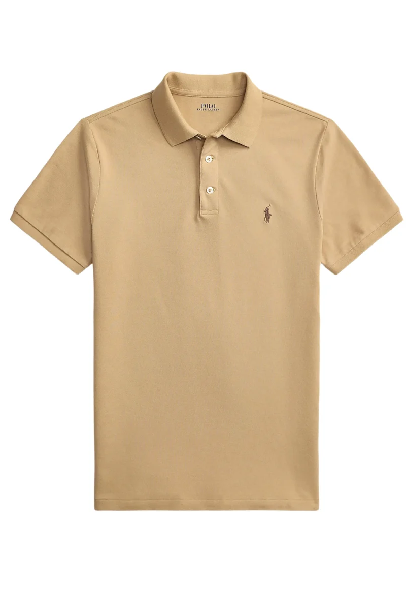 Polo Stretch Mesh-Ssl-Psh 710941439511 200 brown