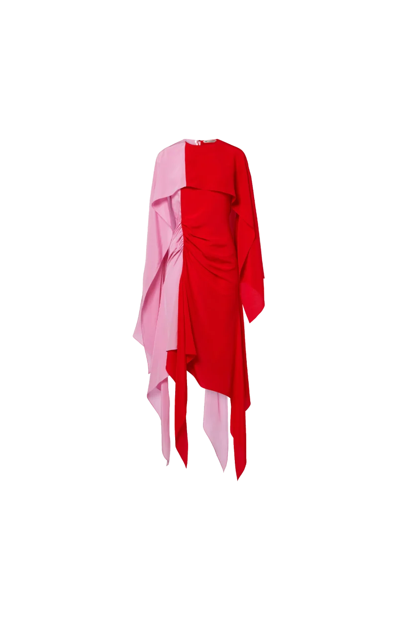 Bicolor Midi Dress