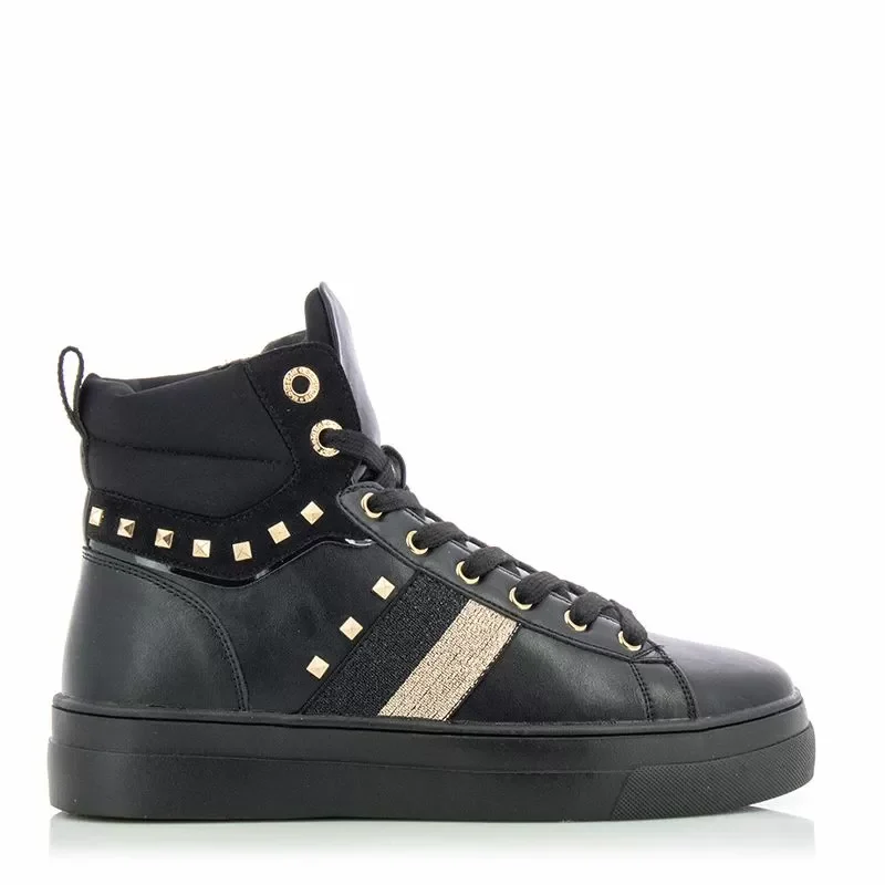 Дамски Сникърс Gold&Gold – GB131 -NERO
