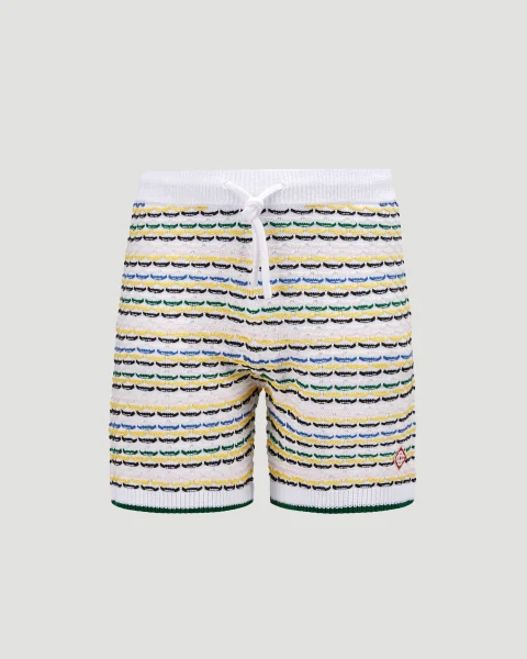 Tuck Stitch Shorts