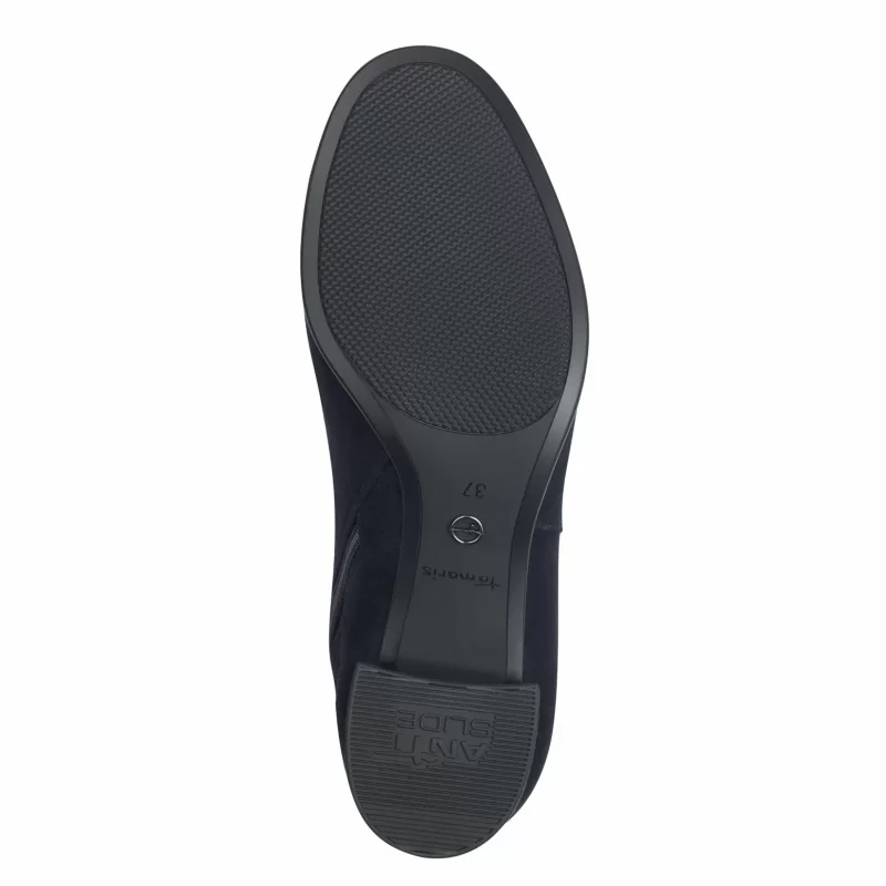 Дамски Боти На Ток TAMARIS – 1-25354-43-805 NAVY — снимка 6