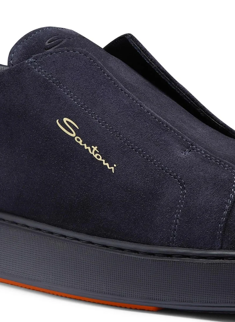 Велурени кецове 'Slip-on' Santoni — снимка 4
