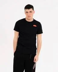 Тениска SCRIBBLY DIABLO BURNING REGULAR T-SHIRT BLK — снимка 4