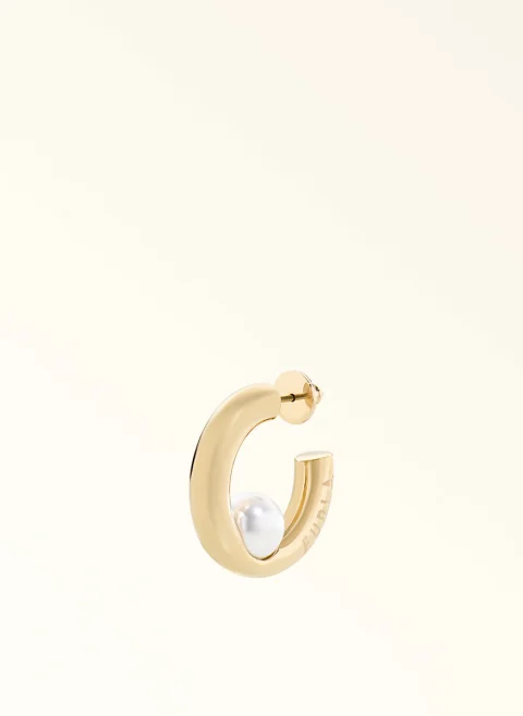 Обеци Furla Piercing Color Oro — снимка 2