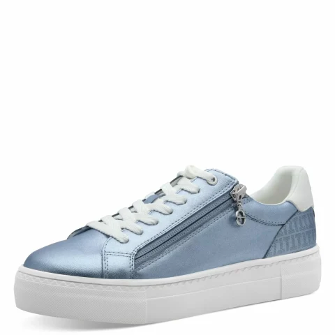 Дамски Сникърс TAMARIS – 1-23313-41-894 LIGHT BLUE MET — снимка 3