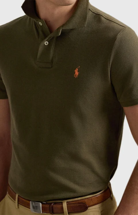 Поло-шърт в зелен цвят — снимка 4
