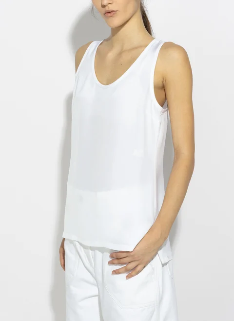 Копринен топ Max Mara Mxmpavido