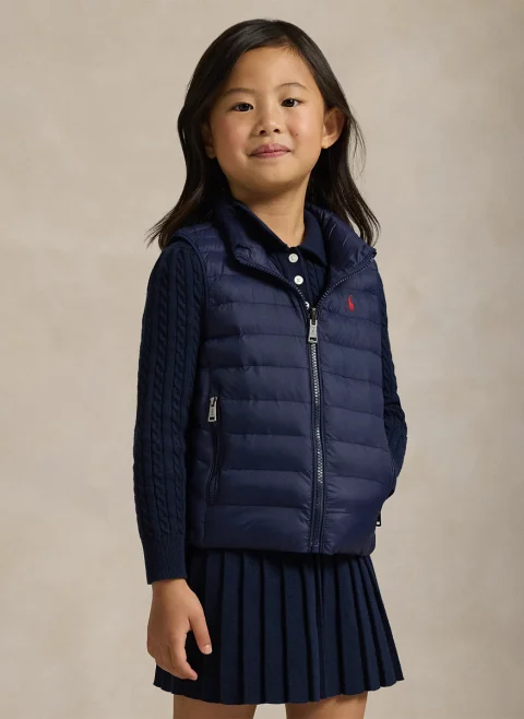 Капитониран елек Ralph Lauren Kids 2-7 — снимка 2