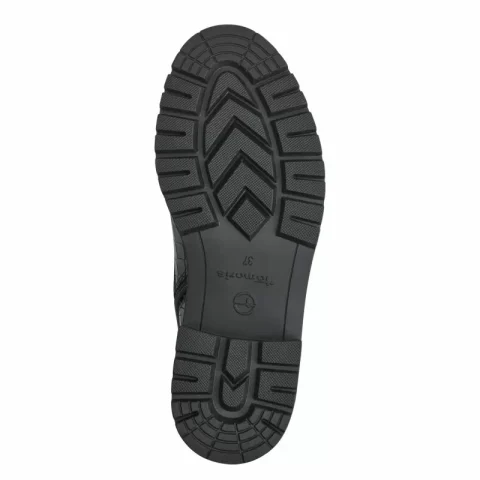 Дамски Кубинки TAMARIS – 1-25208-43-028 BLACK CROCO — снимка 6