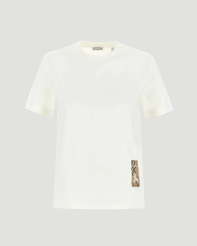 Cotton T-Shirt in Chalk