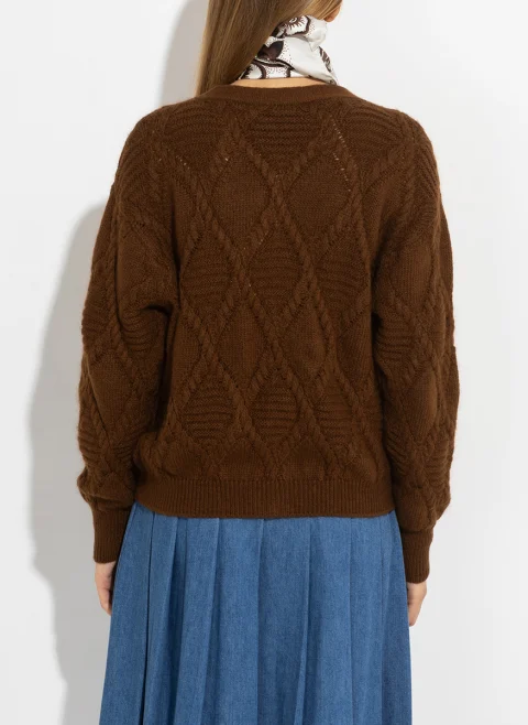 Жилетка с мохер Weekend Max Mara Bolero — снимка 11