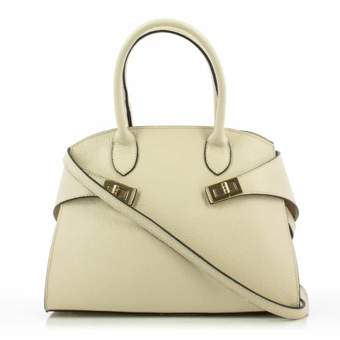 Класически Чанти JUICE – 112541 BEIGE — снимка 4
