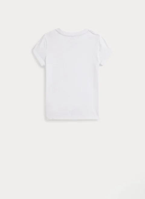 Тишърт с принт 'Polo Bear' Ralph Lauren Kids 2-6 — снимка 2