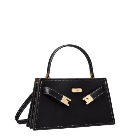 Дамска черна чанта MINI LEE RADZIWILL TORY BURCH — снимка 6
