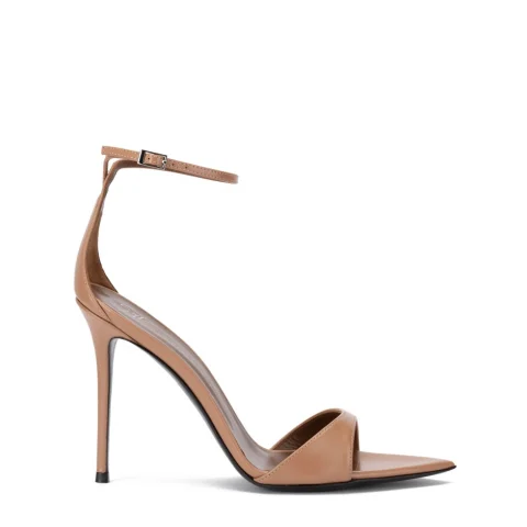 Дамски бежови сандали Giuseppe Zanotti