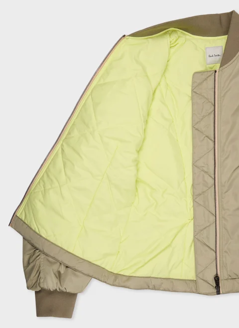 Бомбър яке с 'Water-repellent' обработка Paul Smith — снимка 6
