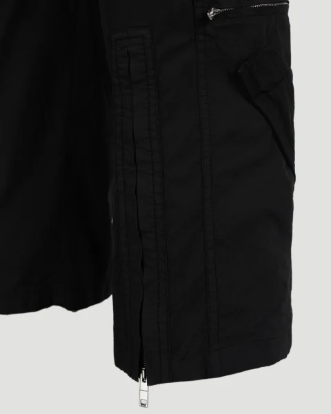Pants in Poplin with Multi Zipped Pockets — снимка 2